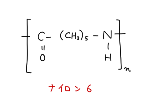 ナイロン66とナイロン6の重合反応と成分 アジピン酸 ヘキサメチレンジアミン Eカプロラクタム Irohabook